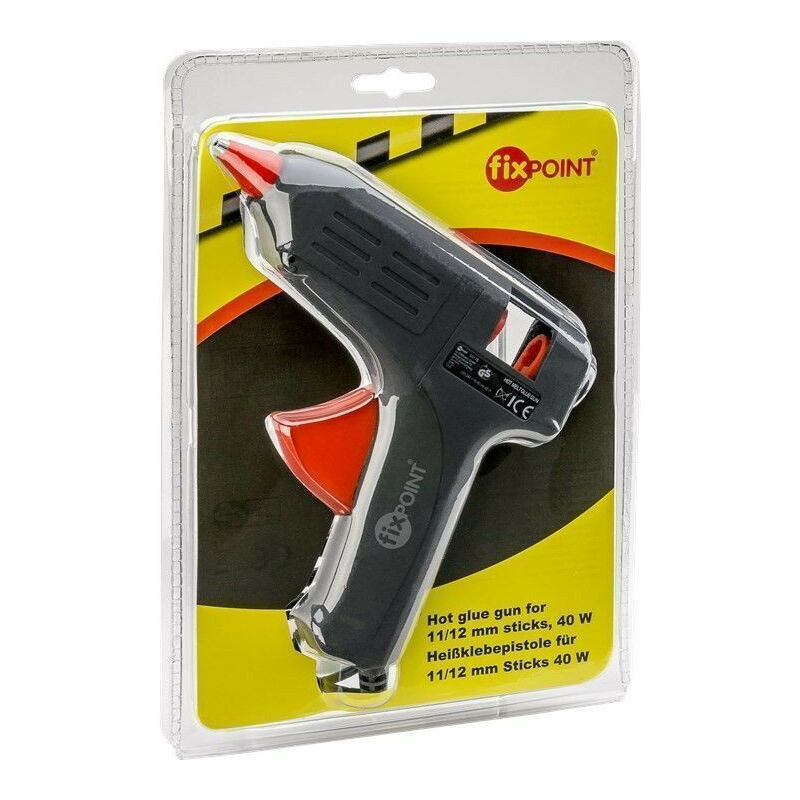 PISTOLA COLLA A CALDO ELETTRICA 40W + 2 STICK COLLA OMAGGIO BRICOLAGE FAI  DA TE