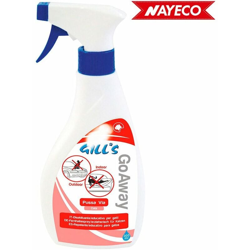 Spray dissuasivo/repellente per gatti 300ml gill's