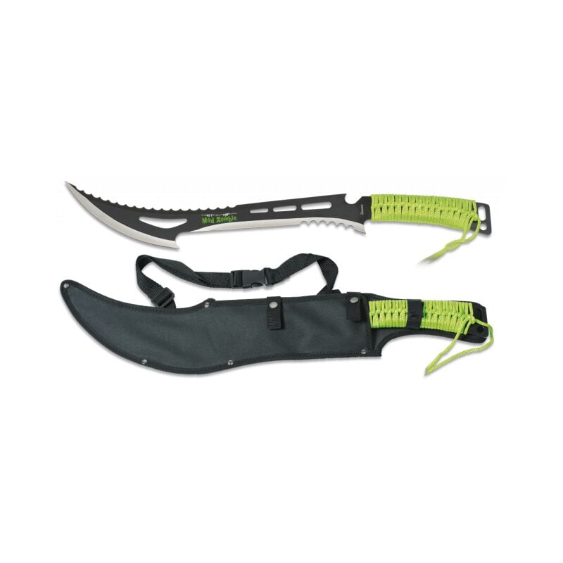 Taglierina per aste di machete Mad Zombie con mango Lama in acciaio inox  ABS 44 cm