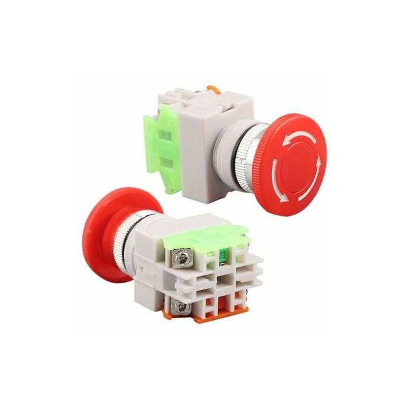 Interruttore Di Emergenza Fungo 1no 1nc 10a 660vac Lay37
