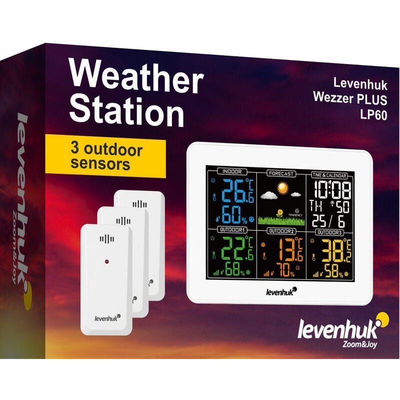 Stazione meteorologica Levenhuk Wezzer PLUS LP60