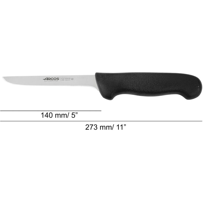 Lama Acciaio Nitrum 200mm Mannaia Da Cucina Arcos Serie 2900 - Coltello