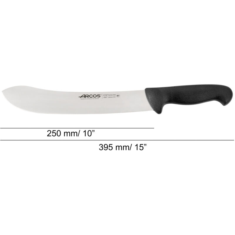 Lama Acciaio Nitrum 200mm Mannaia Da Cucina Arcos Serie 2900 - Coltello