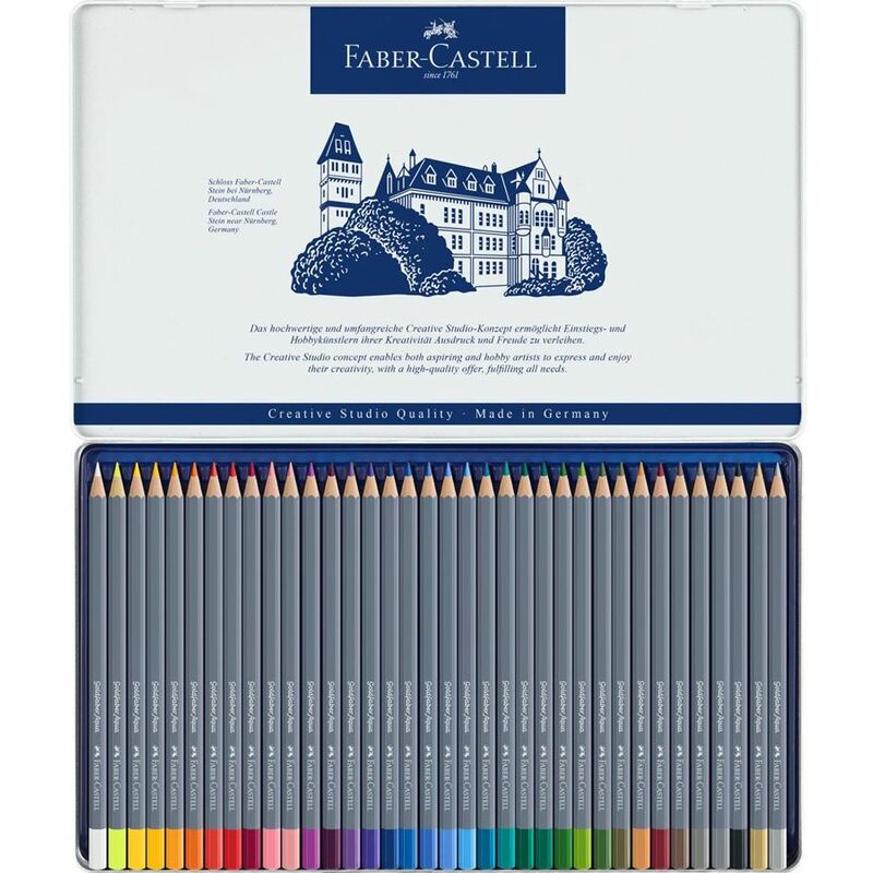 Faber-castell goldfaber aqua matita colorata 36 pz. multicolore