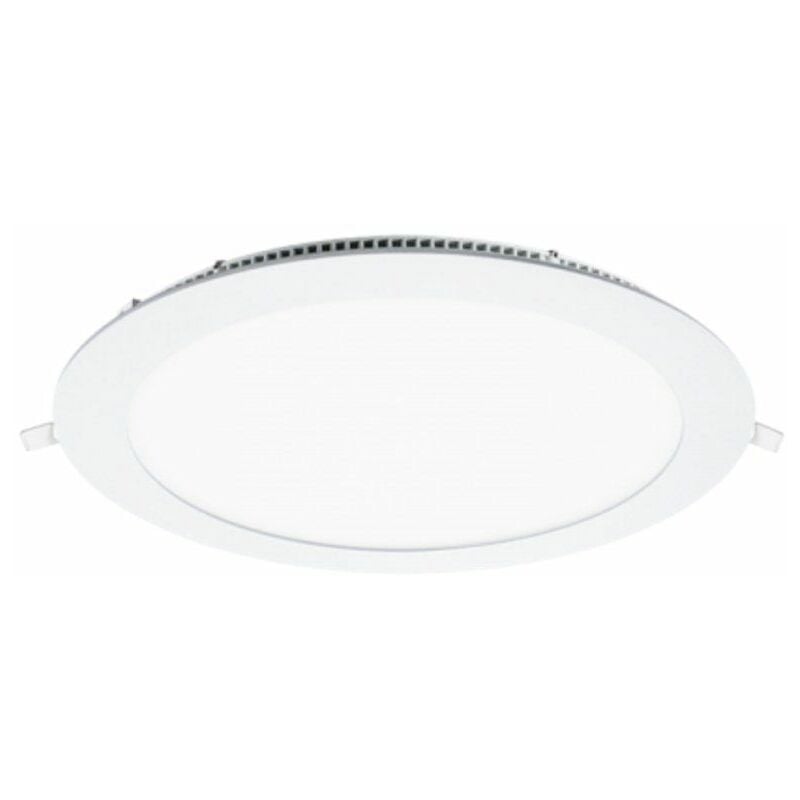 Downlight iglux ls-102118-fb v2/ circolare/ ø220 x 19mm/ potenza 18w/ 1700  lumen/ 6000ºk/ bianco