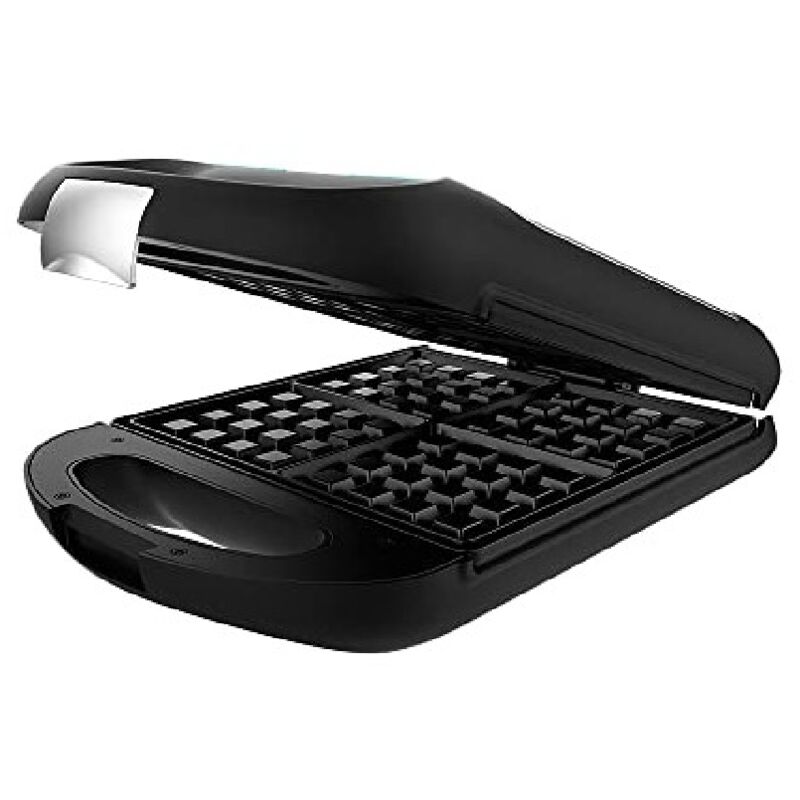 Cecotec Rock'nToast Family Waffle | Piastra Per Panini E Waffle | 1500W | Rivestimento Antiaderente - Foto 1