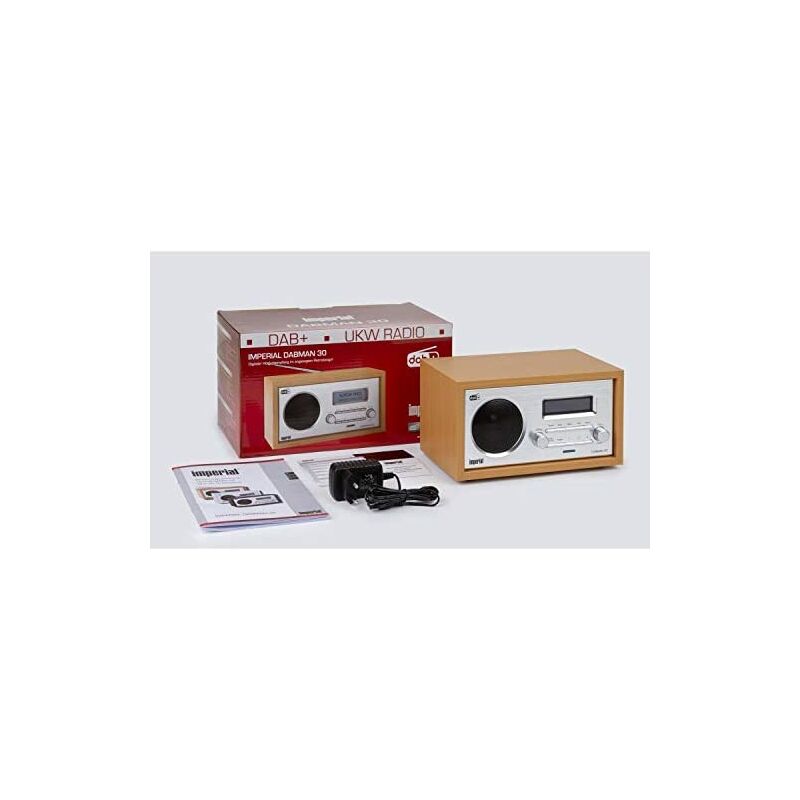 Imperial DABMAN 30 Radio da tavolo DAB+, FM Legno - Shopping.com