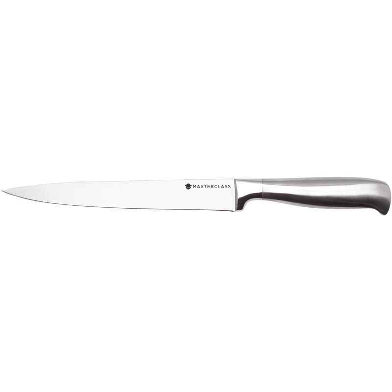 KitchenCraft MasterClass Coltello da stagno professionale dede Acciaio inox,  20 cm - Placcato argento