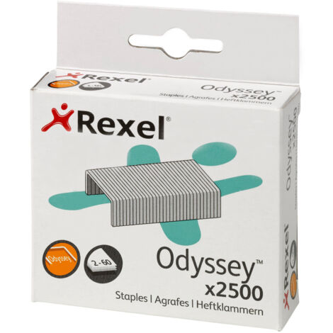 Rexel graffette zincate odyssey - scatola da 2500- Rexel (1/4)