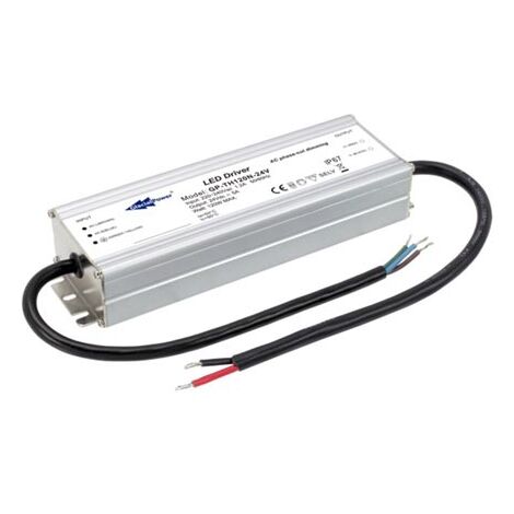 Alimentatore LED tensione e corrente costante 7,2W 350mA 24Vcc IP20 TECNEL  