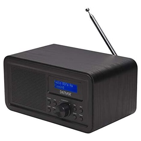 Denver DAB-30BLACK Radio digitale personale Nero