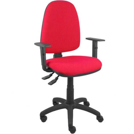 Sedia Ayna S bali rossa con braccioli regolabili (1/2)