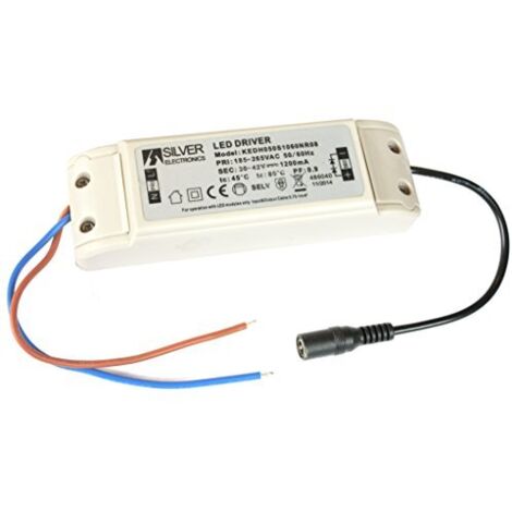 Driver 48w per pannello LED 1200ma uscita 30-42vdc 486000
