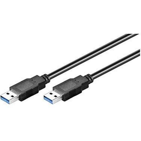 Cavo USB-A, USB 3.0, m, nero, spina USB 3.0 (tipo A) spina USB 3.0 (tipo A). Lunghezza del Cavo 5 m