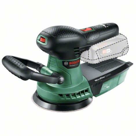 Bosch 06033D2100 Levigatrice rotorbitale 12000 RPM 24000 OPM Verde