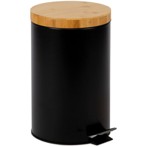 Cestino Metallo Nero Viva 1640N – 12,3 Litri, 260x278 Mm, Forma Elegante Traforata