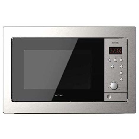 Microonde digitale a incasso de di 25 litri di capacità congrill e 900W di potenza.