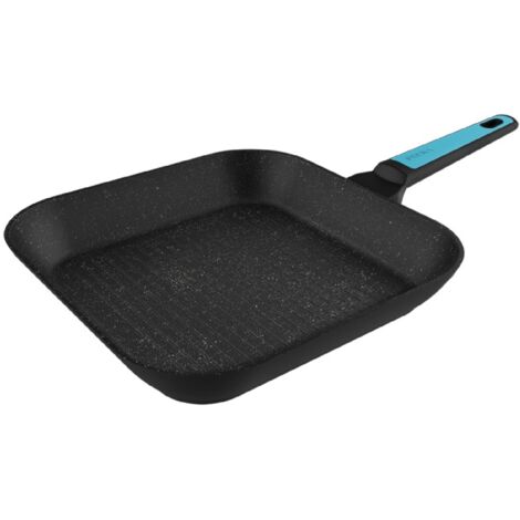 Set di 9 utensili in nero, rivestimento soft touch e manico di acciaio in colore legno chiaro. I materiali principali sono: silicone, nylon e PP. (1/5)