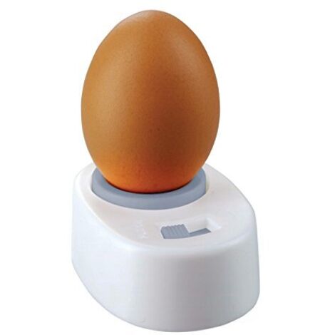 KitchenCraft Punzonatrice per uova, White (1/4)