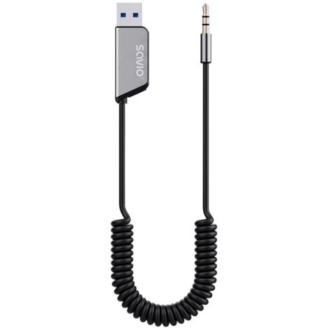 Savio TR-16 trasmettitore FM Bluetooth Nero, Argento (1/5)