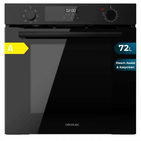 Forno a incasso multifunzione Glass Black con capacità di 72 l, 7 funzioni, Grill, Defrost, Steam Assist, 2800 W. (1/5)