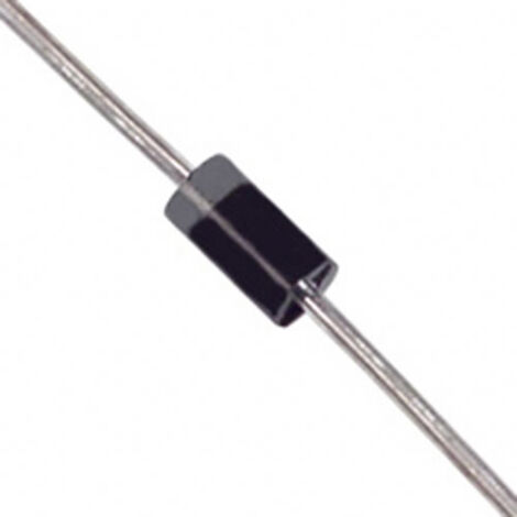 10 x diodo HER105-DC20: raddrizzatore THT 400V 1A confezione: Ammo Pack DO41