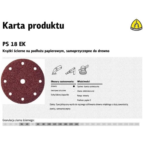 KLINGSPOR Nastro Abrasivo PS 29 F 150 X 2250 Mm – Confezione Da 10, Grana 80, Antistatico, Per Lavori Professionali