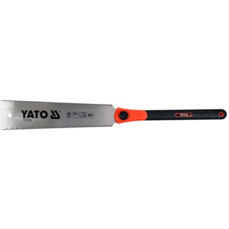 YATO, modello YT-6182, lima in acciaio, forma triangolare, taglio (2