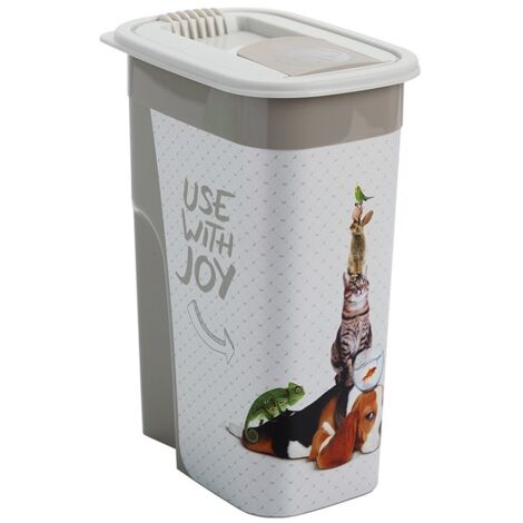Rotho Loft Set 5 Contenitori In Plastica Trasparente Con Coperchio - 0,5L, 1L, 2,1L - BPA Free E Lavabili In Lavastoviglie - 4