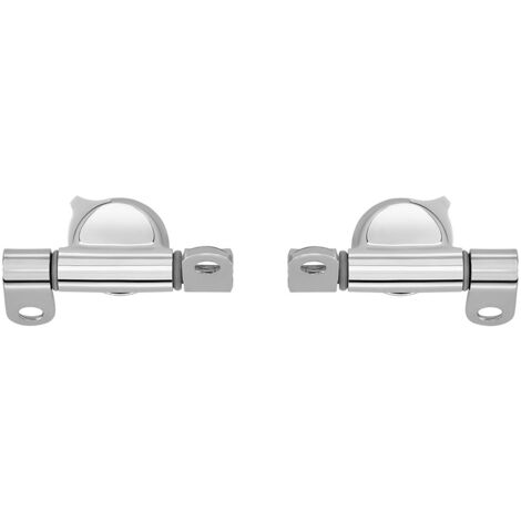 Cerniere Cromate Per Sedile WC - Frizionato Soft, Staffe Per Copriwater Con Chiusura Morbida - Foto 4