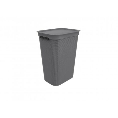 Rotho Evo Divisorio Per Cassetta Di Plastica Con Un Scomparto, 36.5x16.6x12.2 Cm, Grigio Antracite, Senza BPA - 4