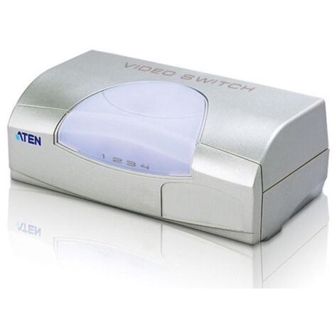 Aten VS491 switch de video VGA - Switch de video (180 g, 120 x 65 x 44 mm, 1,35 W) (1/4)