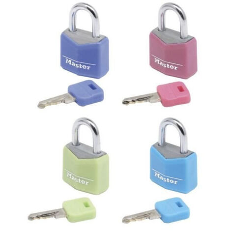 Lucchetto A Combinazione Tank, 4 Cifre, Zincato, Colori Assortiti Thirard 82286813