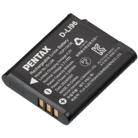 Batteria Fujifilm NP-50 Ricaricabile Al Litio – 3,6V 1000mAh, Compatibile Con Fotocamere X20, XF1, FinePix XP Serie