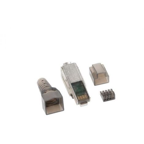 Telegärtner - UTP patch cable 10.0m 10m Grigio cavo di rete