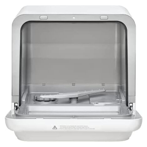 Bomann TSG 757010 Mini Lavastoviglie Portatile - Serbatoio 5L, 5 Programmi, Bianco, Ideale Per Casa E Campeggio - Foto 2