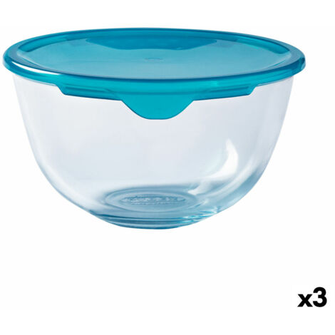 ECOlunchbox Barattolo Bento In Acciaio Inox 240 Ml, Con Coperchio In Silicone Blu, Ermetico - 3
