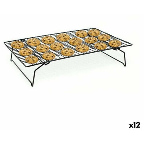 MasterClass Rack Raffreddamento Torte - Griglia Antaderente 23x26cm Per Forno, Acciaio Carbonio - Foto 9