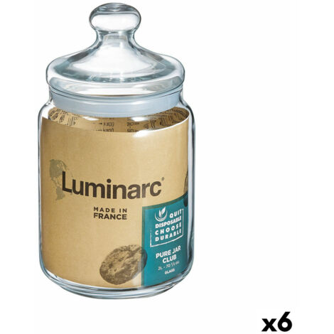 Contenitori - Luminarc 48802 recipiente Rotondo Vetro temperato Trasparente