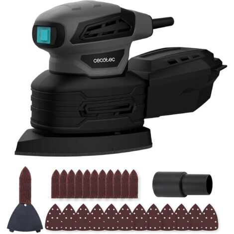 Smerigliatrice A Dischi Cecotec 140W - Banco Levigatura Regolabile - 5 Dischi Ricambio - Aspirazione - Foto 5