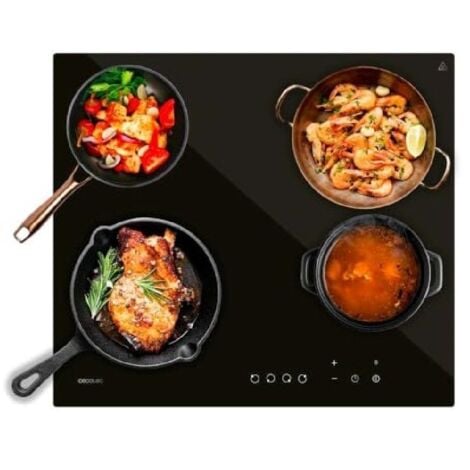 Piastra A Induzione Cecotec Bolero Squad I 3001 - 3 Fuochi, 7200W, Booster, Timer - Foto 3