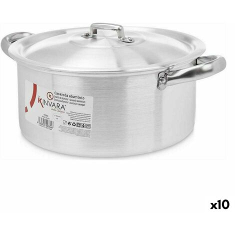 Pardini Spicchio Casseruola Con 4 Spicchi, Alluminio, Grigio - 6