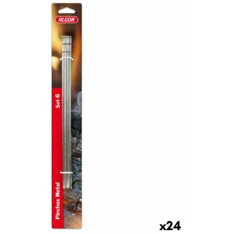 30 Spiedini Da Barbecue In Acciaio Inox 20 Cm | Per Carne, Verdure, Marshmallow | Riutilizzabili E Facili Da Pulire - Foto 8