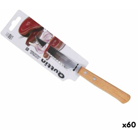 Quttin Set 12 Coltelli Da Cucina E Tavola – Serie Practic, Acciaio Inox Di Albacete, Lama Seghettata Affilata Che Non Serve Mai - 3