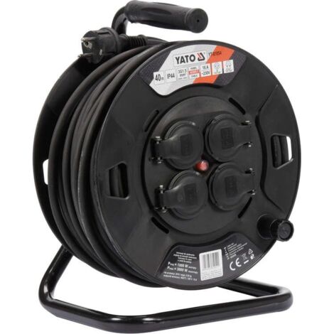 Yato przedłużacz bębnowy 40m 3 x 1,5mm2 ip44 81054 (1/3)