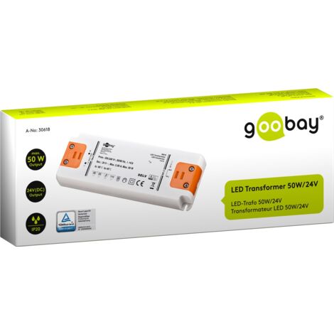 Trasformatore DC Bassa Tensione 30 Watt, LED, 25DLTRANSFORMER 30-Watt