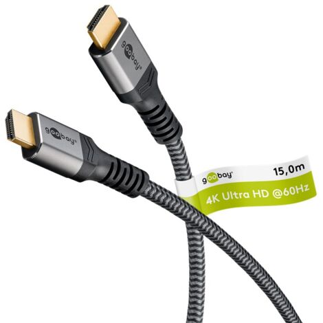 Goobay Cavo USB 2.0 Mini USB: Ad Alta Velocità, 1.5 Metri, Nero Per Fotocamere E Lettori MP3