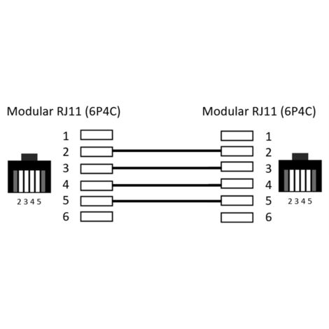 Shiverpeaks Téléphone (analogique) Adaptateur [1x RJ11 Mâle 6P4C - 1x - Foto 5