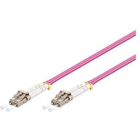 Cavo in fibra ottica VALUE 50/125µm OM4, LC/LC, connettore a bassa