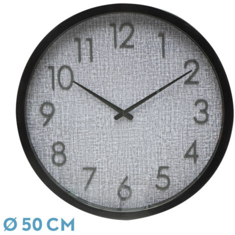 Bresser Orologio Da Parete Meteo 30 Cm Alluminio - Temperatura Interna/Esterna, Umidità, Radio DCF - 2